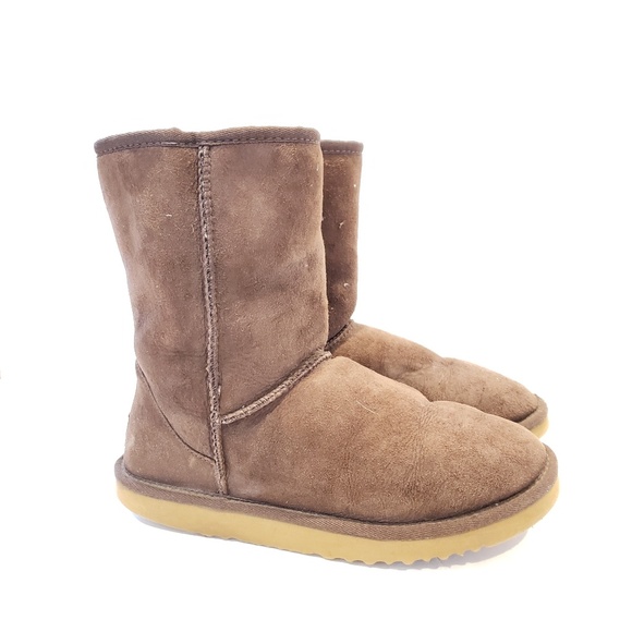 Ugg sn 5875 chocolate brown short w 8 - Picture 3 of 5